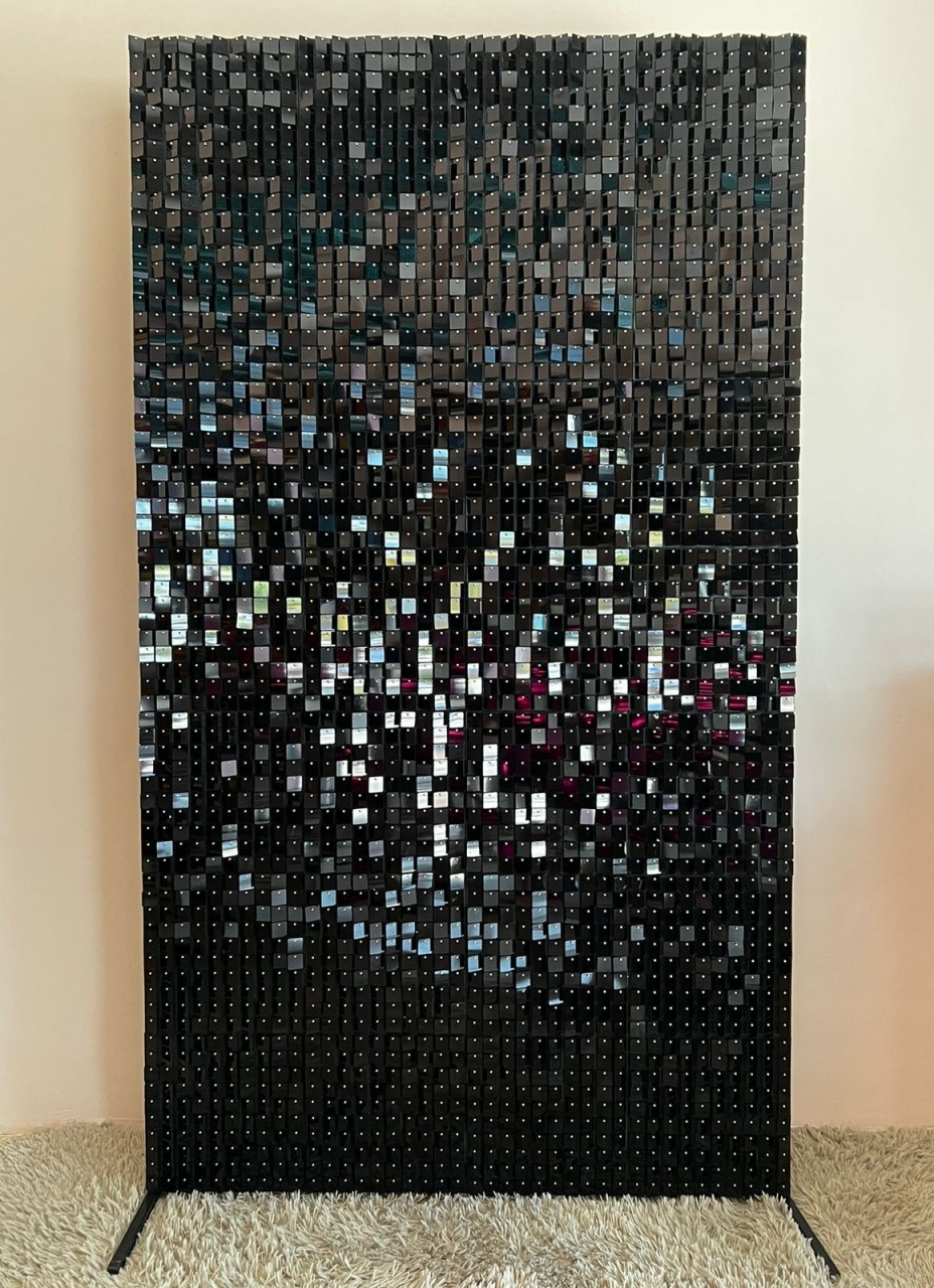 Painel Mágico Preto (2.20X1.20) - Selminha Lokfest