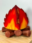 Fogueira de Espuma Decorativa 3D (38Cm) - imagem 3