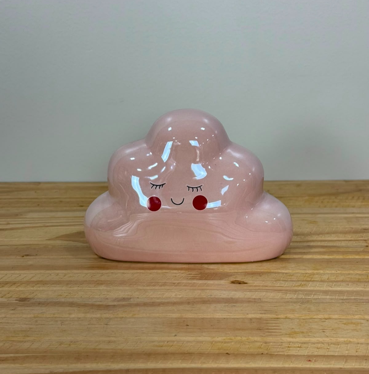 Nuvem Fofinha Cerâmica (Rosa) - Selminha Lokfest