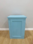 Mesa Quadrada Boiserie Média Azul - imagem 1