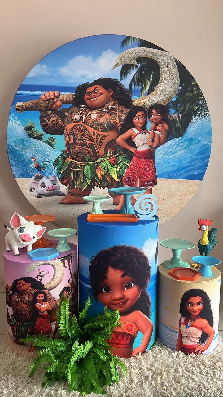 Kit Divertido Moana 2 - Selminha Lokfest