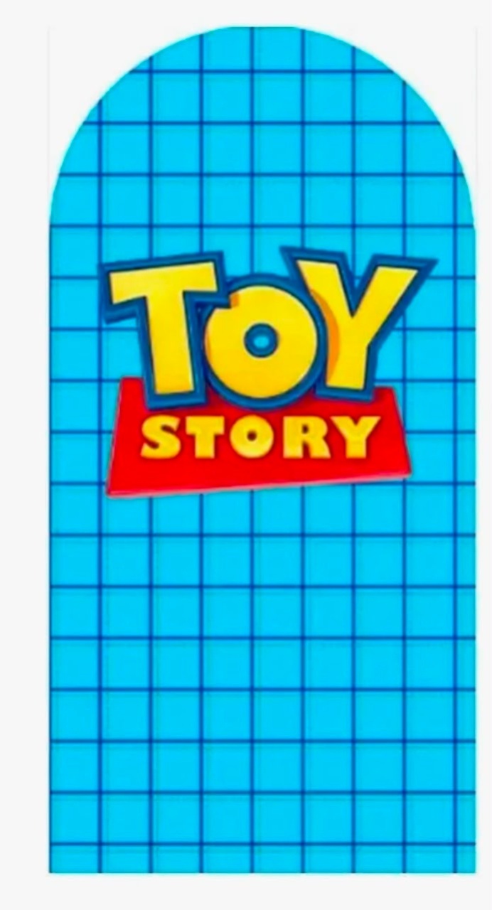 Painel Romano Sublimado Toy Story (Tam 2X1) - Selminha Lokfest