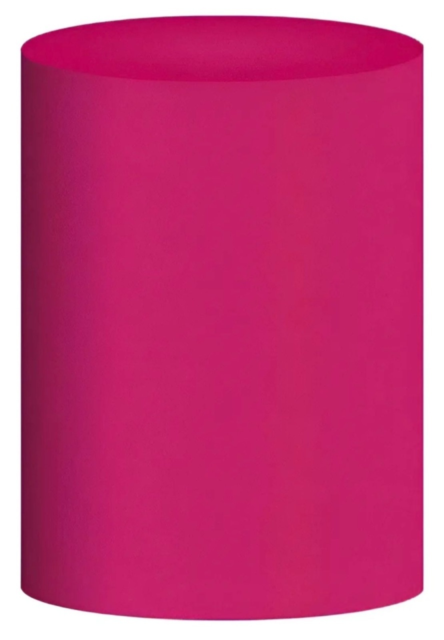 Capa Cilindro Média Pink - Selminha Lokfest