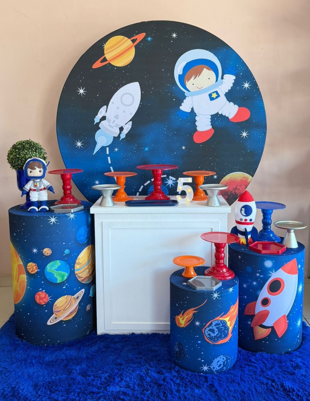 Kit Celebração Astronauta - Selminha Lokfest