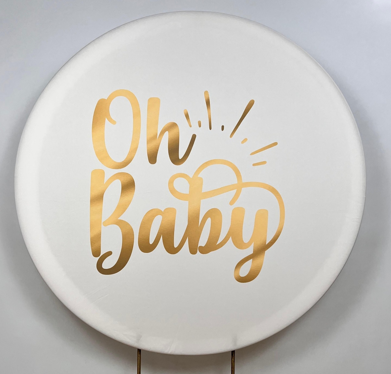 Capa Sublimada Painel Oh Baby (1,50M) - Selminha Lokfest