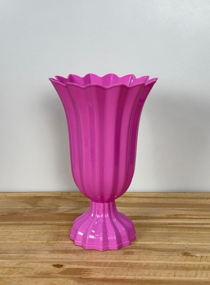 Vaso Popi Pequeno Rosa Claro (18.5Cm) - Selminha Lokfest