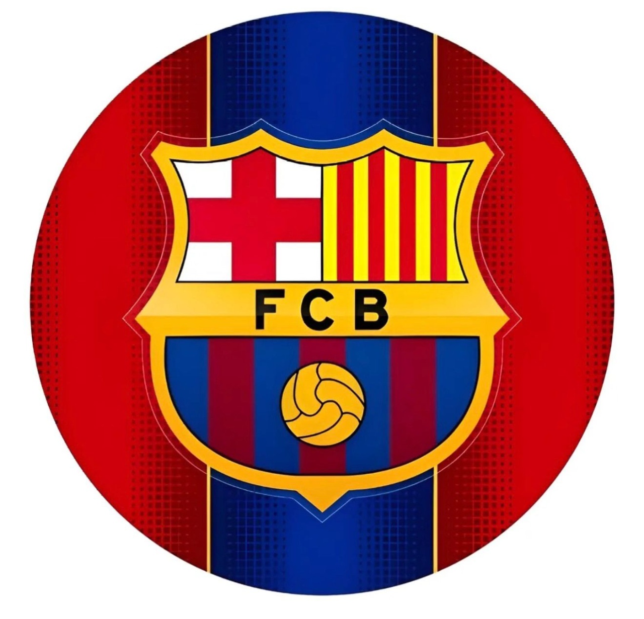 Capa Sublimada Mini Painel Time Barcelona  (50Cm) - Selminha Lokfest