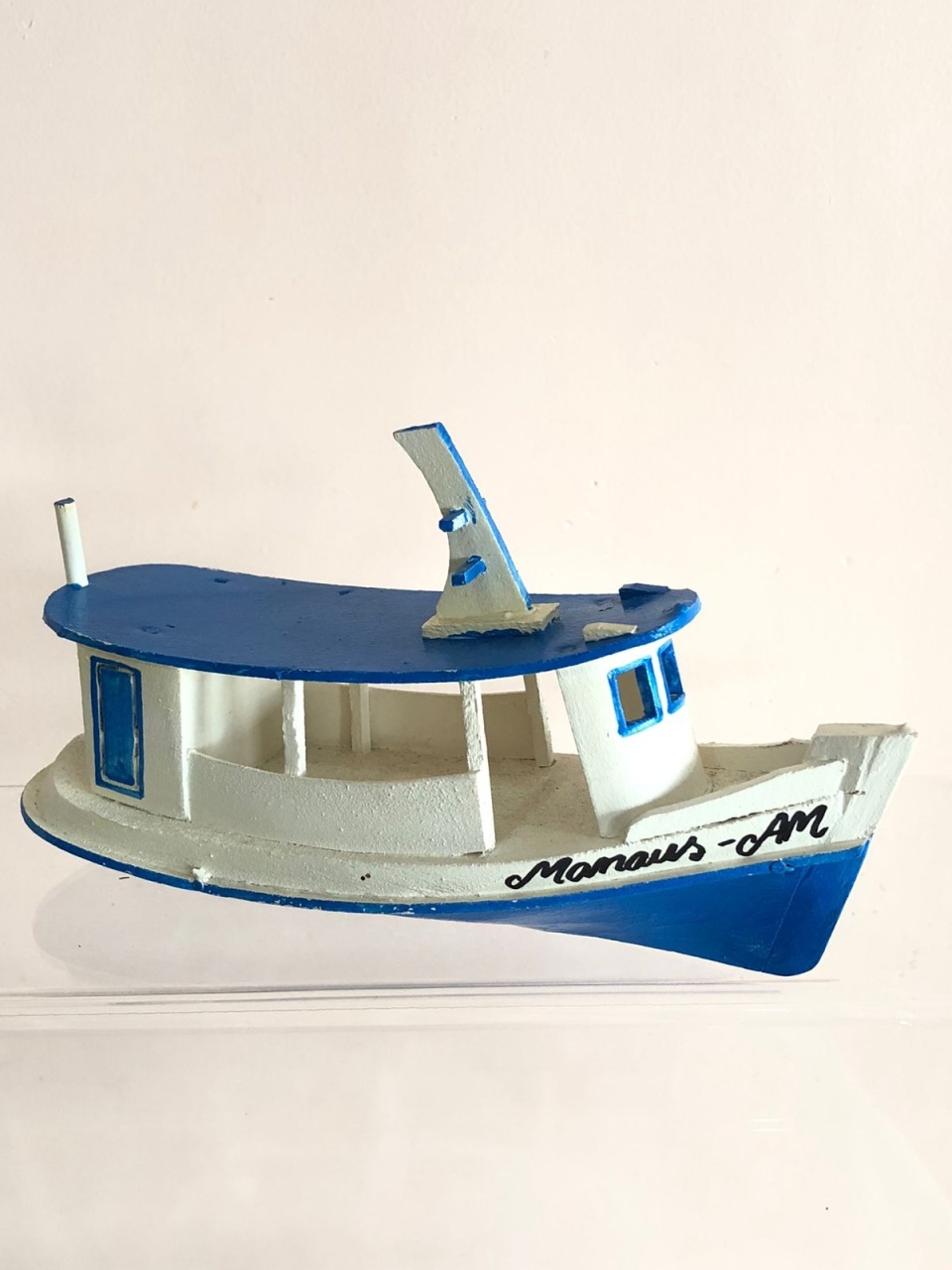 Barquinho Parintins Azul (18Cm) - Selminha Lokfest