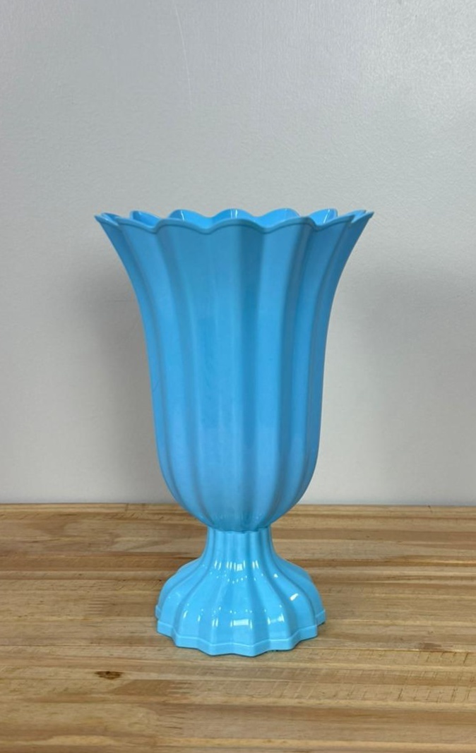 Vaso Popi Pequeno Azul Claro (18.5Cm) - Selminha Lokfest