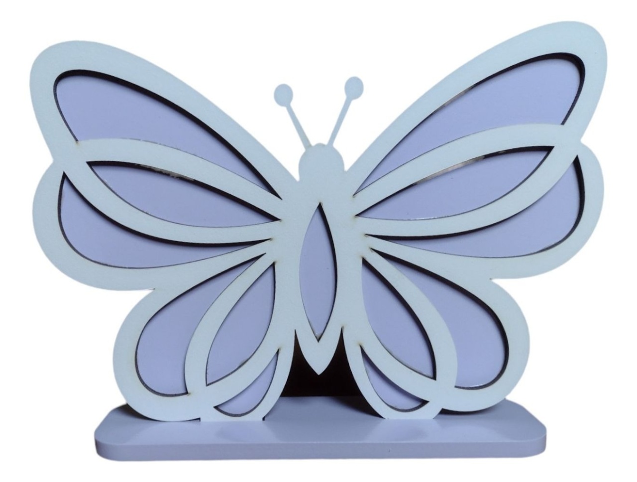 Display de Mesa Borboleta Lilás - Selminha Lokfest