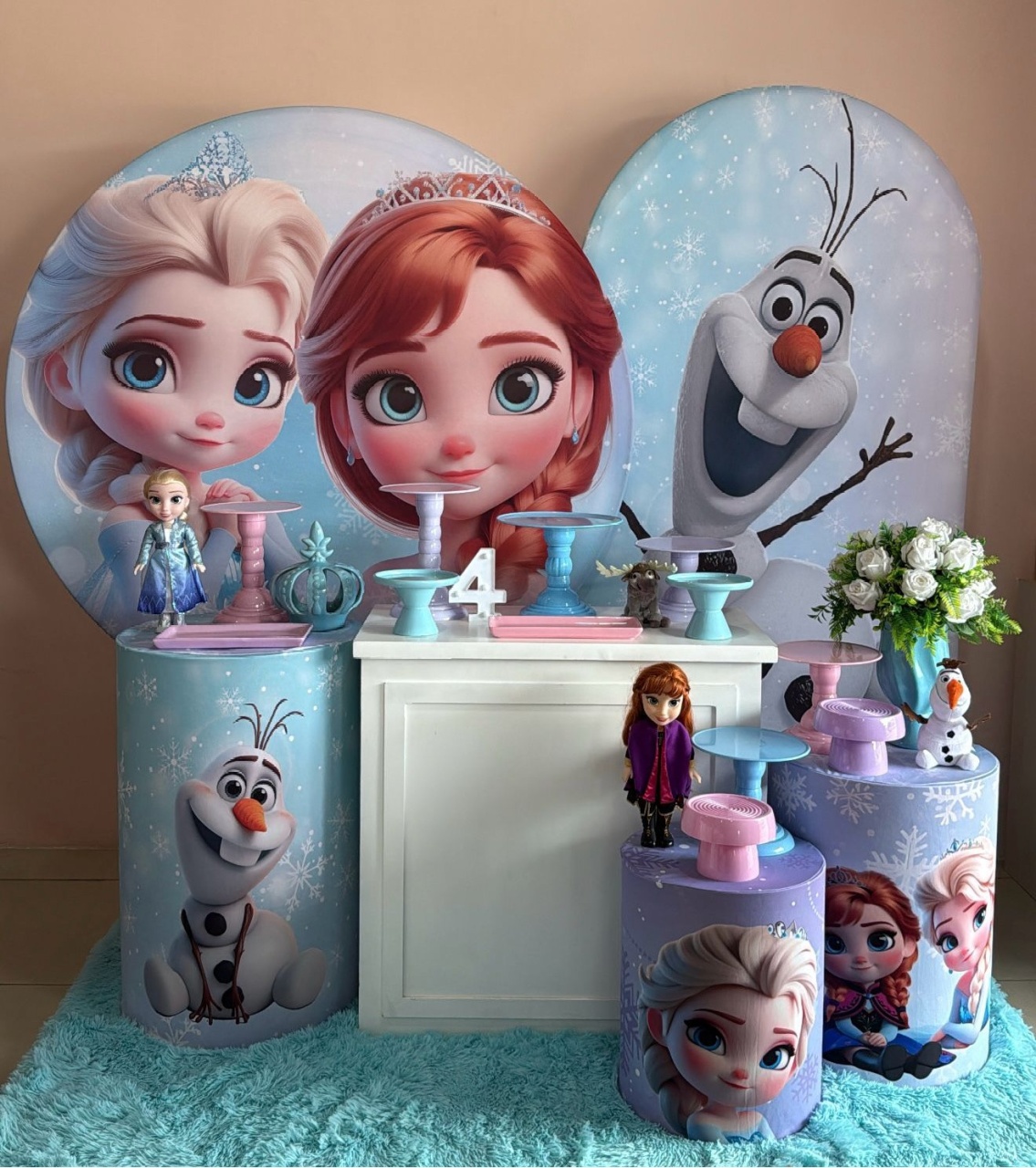 Kit Festa Show Frozen E Ana - Selminha Lokfest