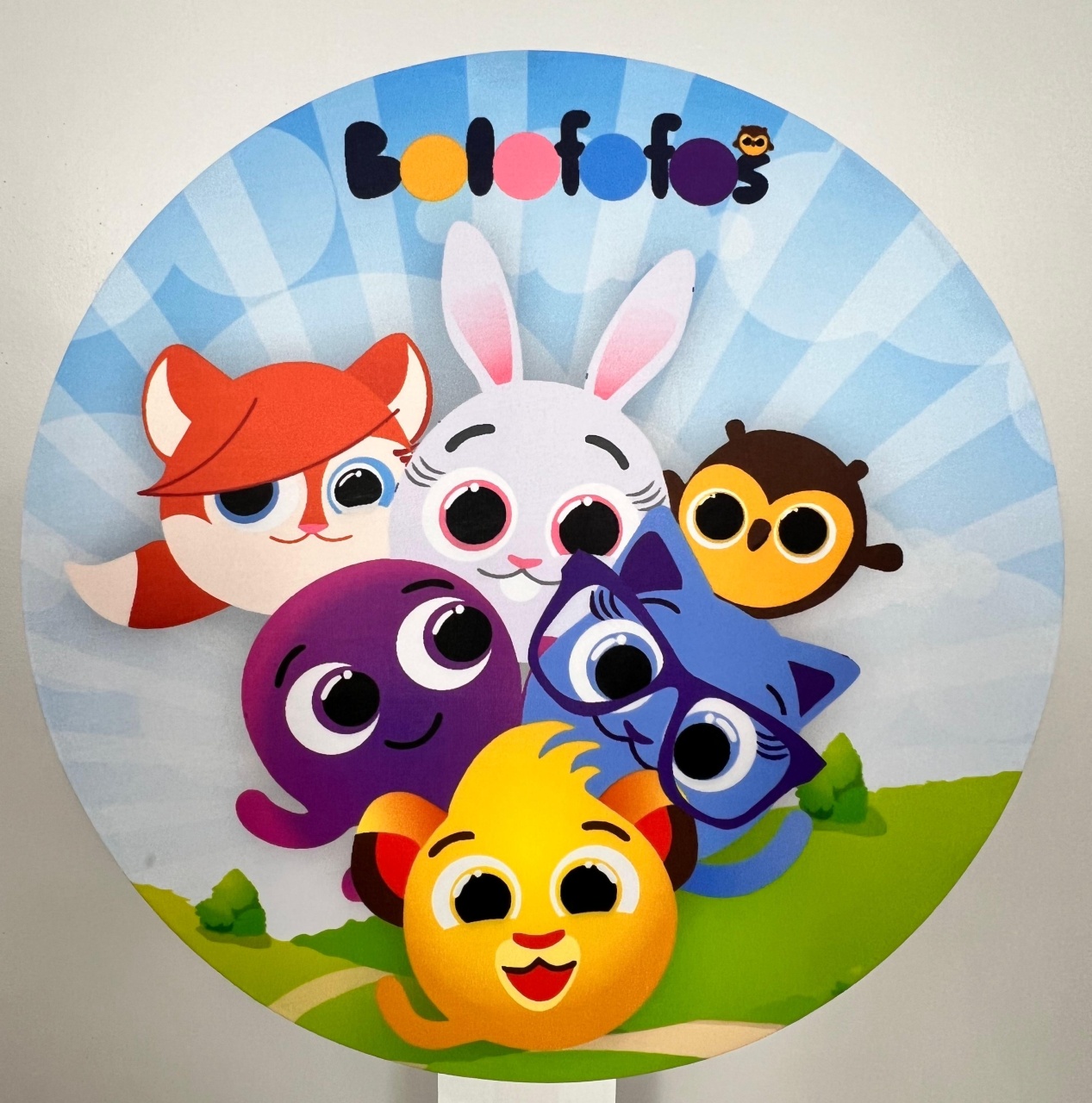 Capa Sublimada Mini Painel Bolofofos (50Cm) - Selminha Lokfest