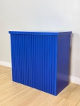 Mesa Cômoda Ripada Azul Royal Mdf (80Cm) - imagem 2
