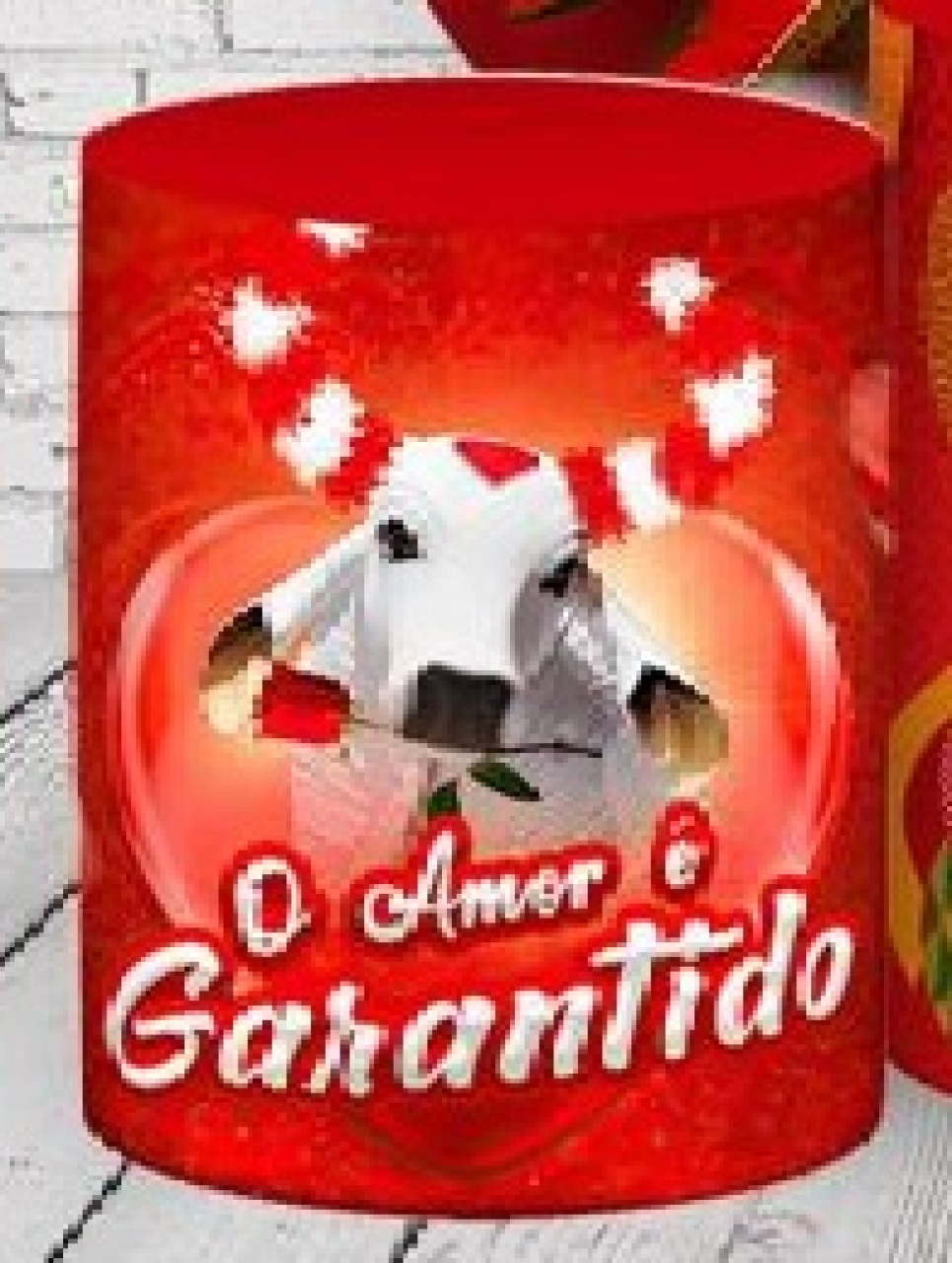Capa Sublimada Cilindro Médio Boi Garantido  - Selminha Lokfest