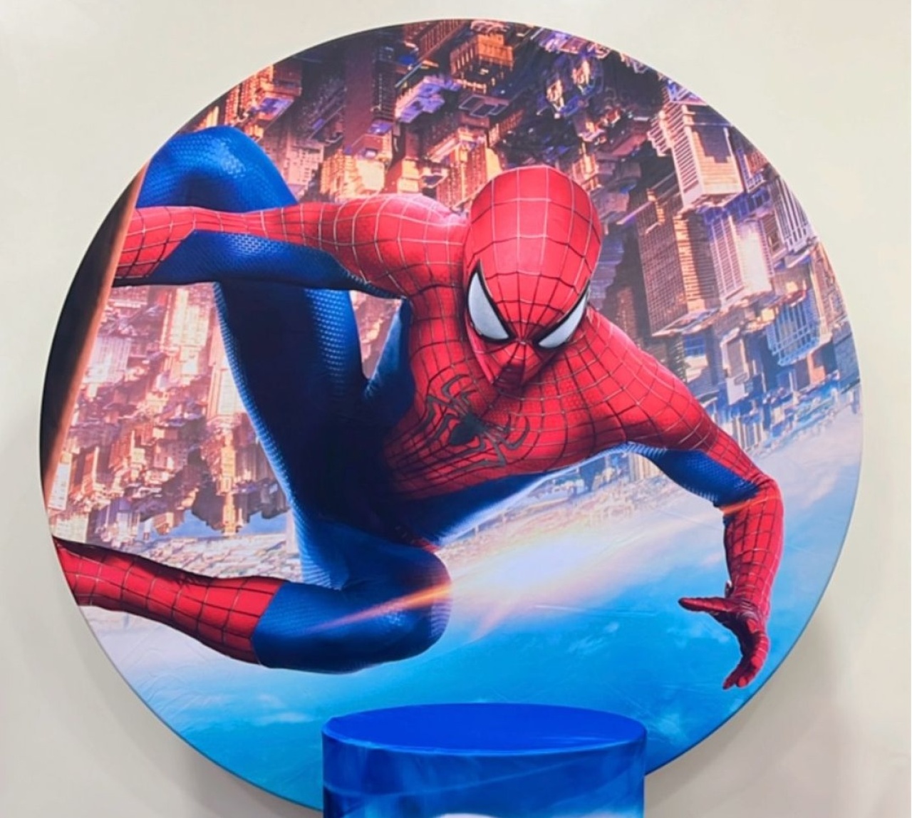 Capa Sublimada Painel Homem Aranha (1,50M) - Selminha Lokfest
