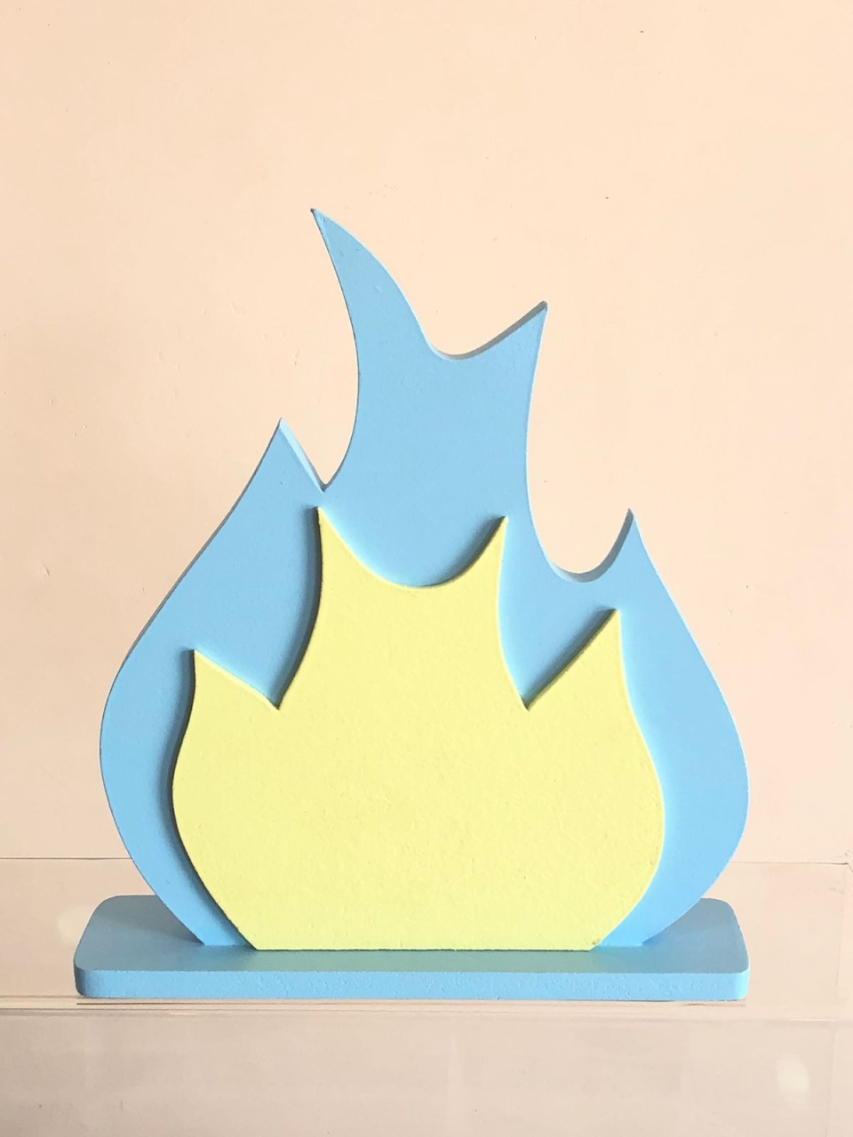 Display de Mesa Mdf Fogueira Azul - Selminha Lokfest