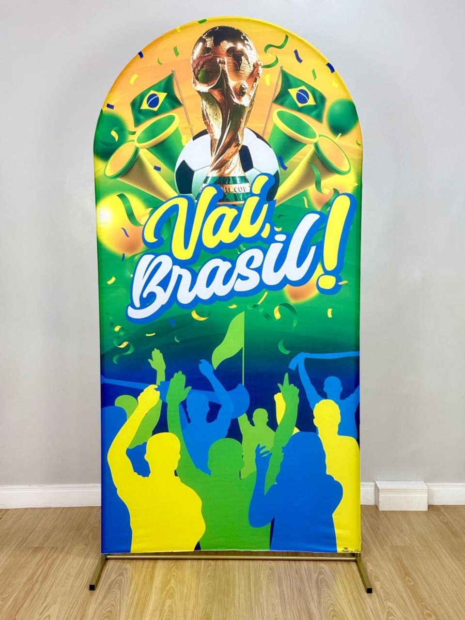 Painel Romano Sublimado Brasil 02 (Tam 2X1) - Selminha Lokfest