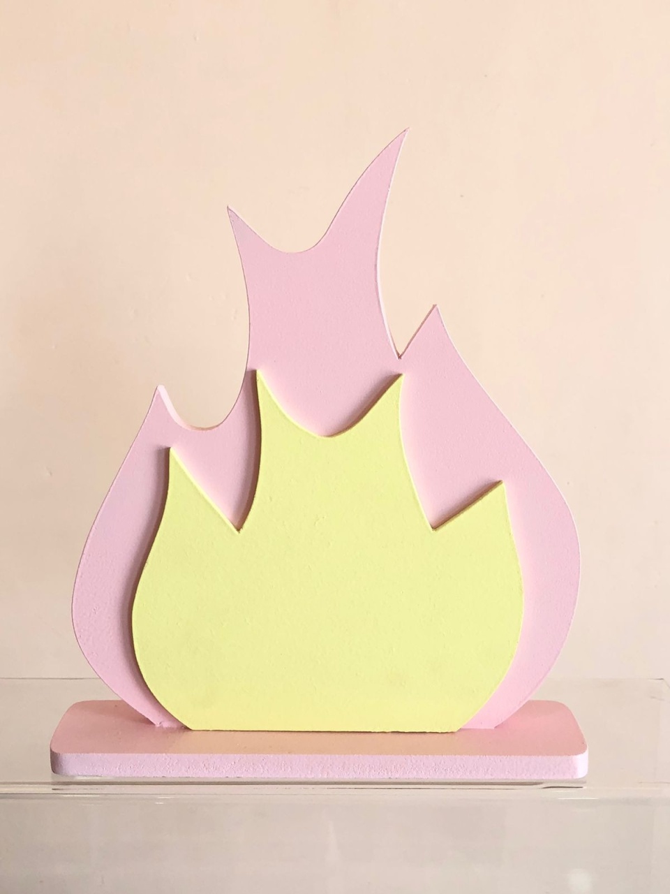 Display de Mesa Mdf Fogueira Rosa - Selminha Lokfest