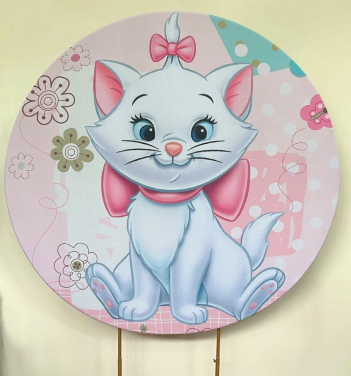 Capa Sublimada Painel Gatinha Marie (1,50M) - Selminha Lokfest