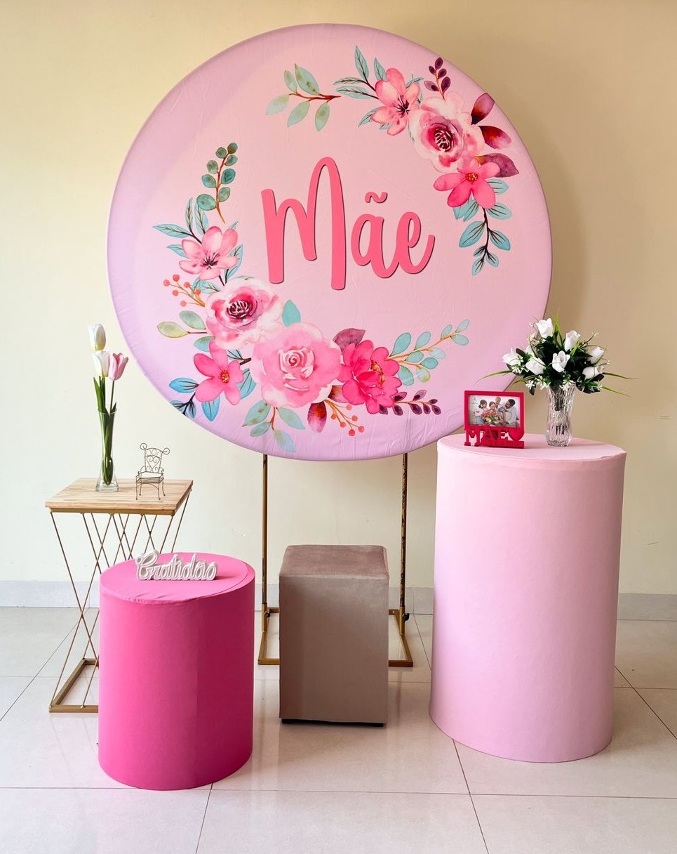 Dia das Mães Rosa Redondo - Andréa Marques Pegue e Monte