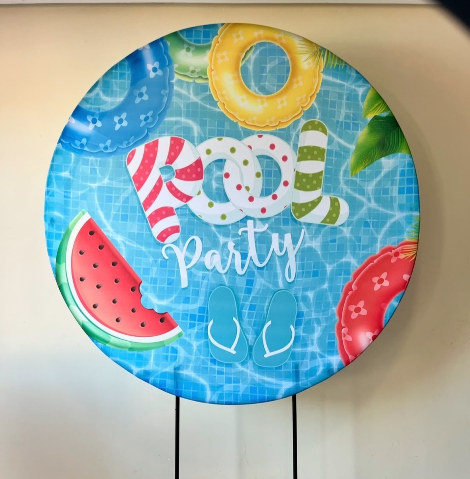 Tecido Redondo/ Pool Party - Andréa Marques Pegue e Montehttps://loquefacil.com/orders/panel