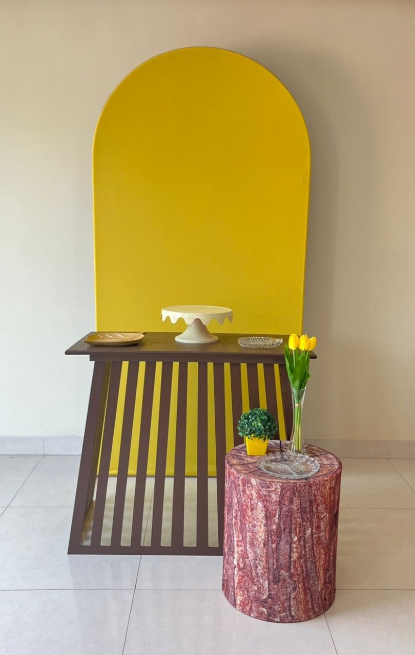 Kit Romano Amarelo - Andréa Marques Pegue e Monte