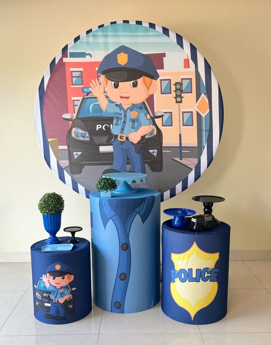 Kit Festa Polícia - Andréa Marques Pegue e Monte