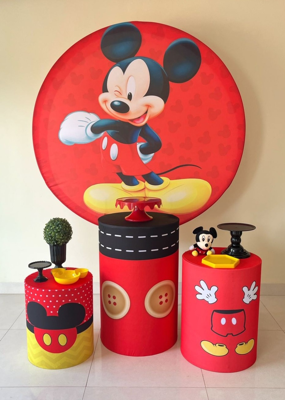 Kit Festa Mickey - Andréa Marques Pegue e Monte