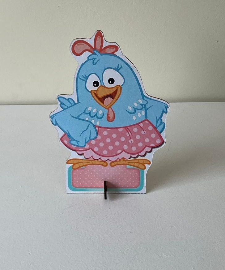 Display Galinha Pintadinha - Andréa Marques Pegue e Monte