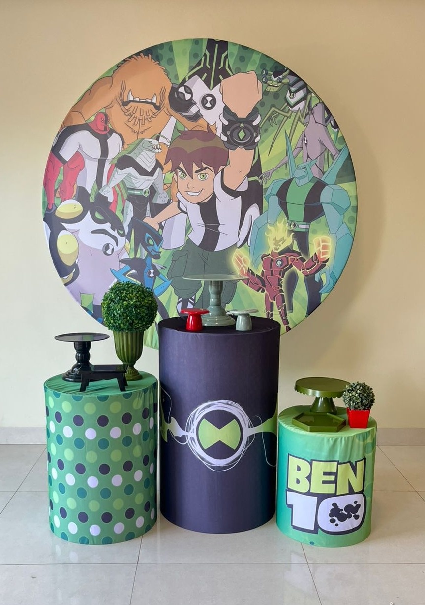 Kit Festa Ben 10 - Andréa Marques Pegue e Monte