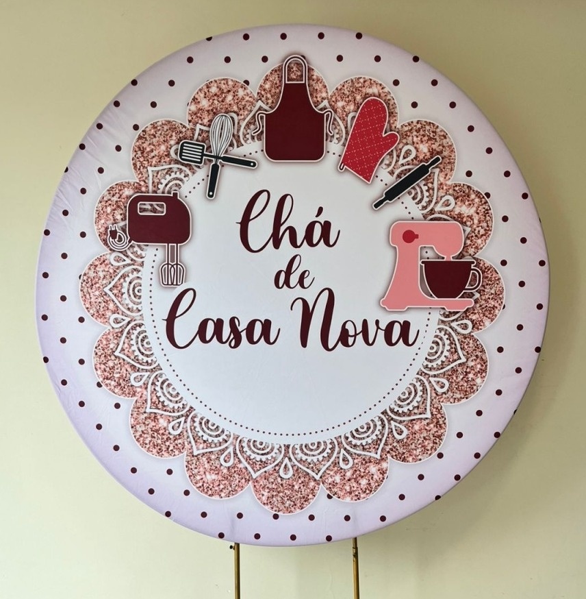 Tecido Redondo Chá de Casa Nova - Andréa Marques Pegue e Montehttps://loquefacil.com/orders/panel