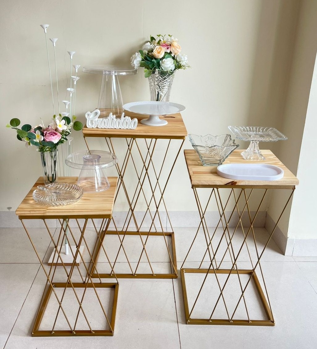 Kit Trio de Mesa - Andréa Marques Pegue e Monte