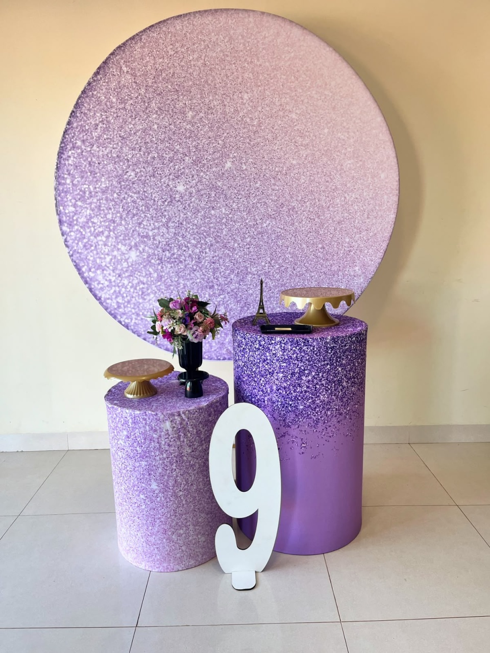 Kit Bolinho Glitter Lilás - Andréa Marques Pegue e Montehttps://loquefacil.com/orders/panel