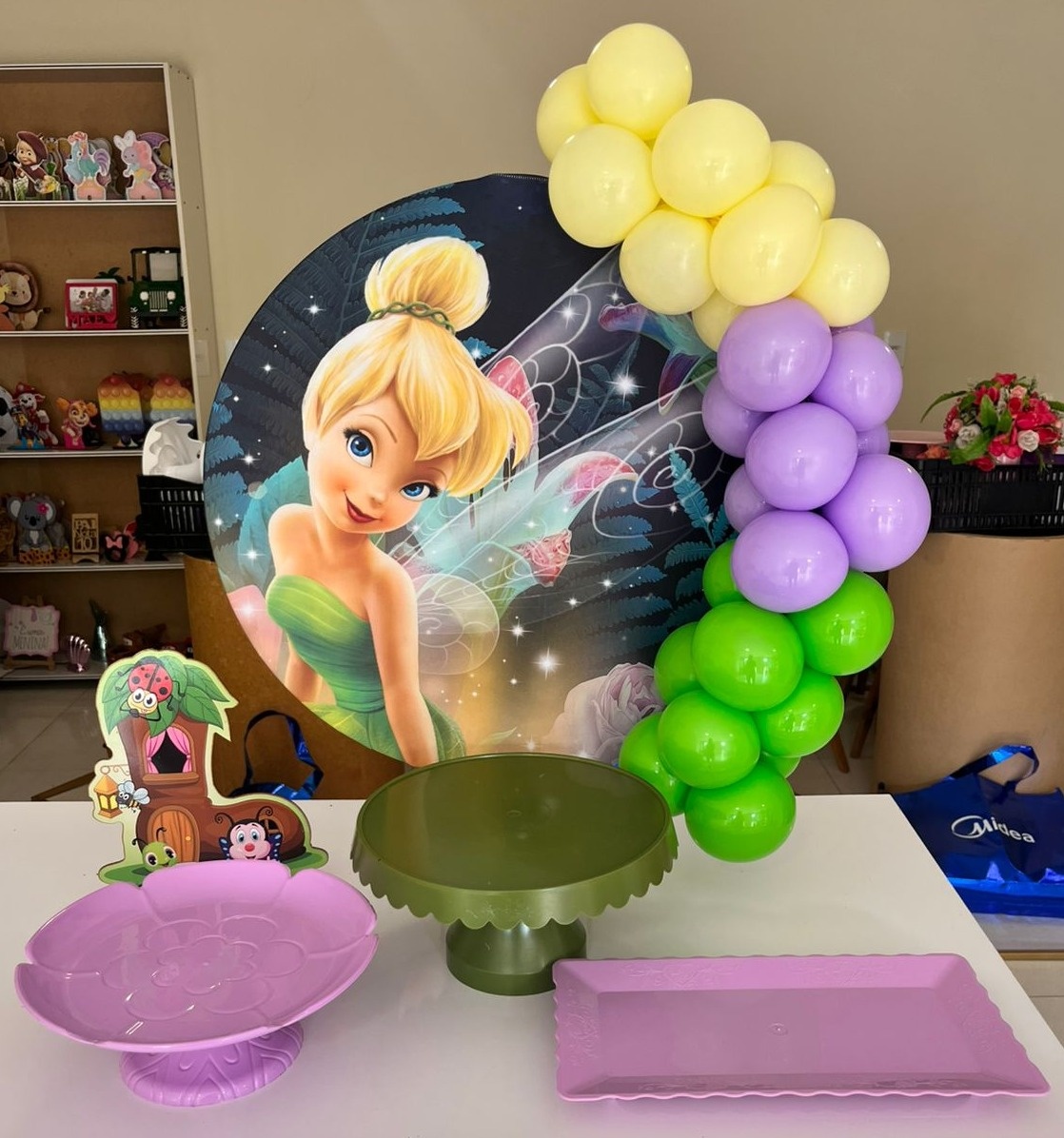 Festa Na Mesa Tinker Bell - Andréa Marques Pegue e Monte