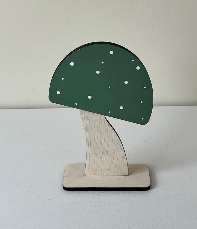 Display Cogomelo Verde - Andréa Marques Pegue e Monte