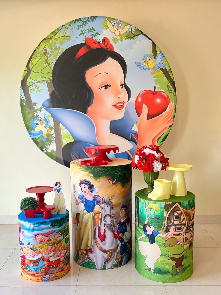 Kit Festa Branca de Neve - Andréa Marques Pegue e Monte