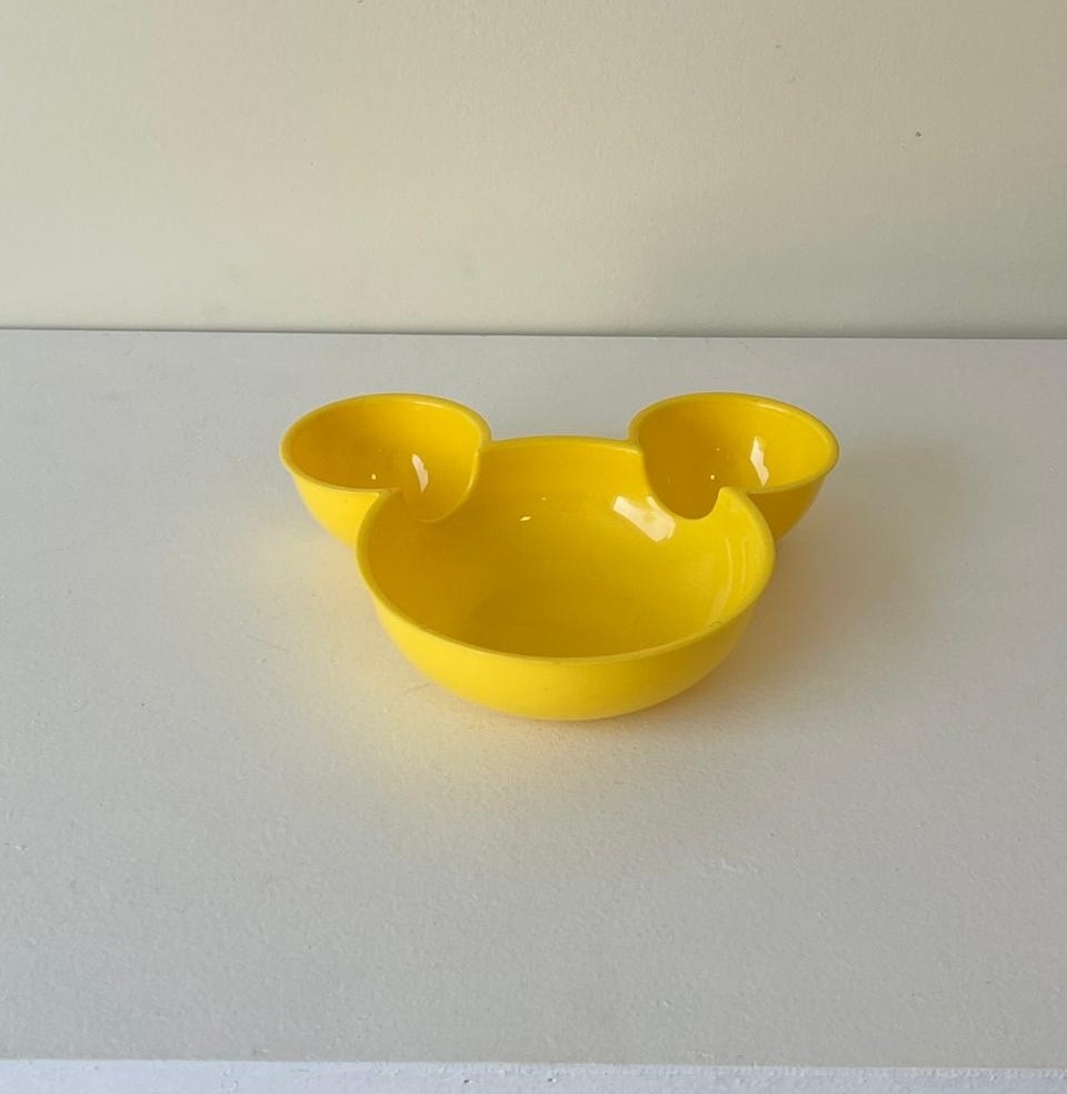 Bandeja P Amarelo Mickey - Andréa Marques Pegue e Monte