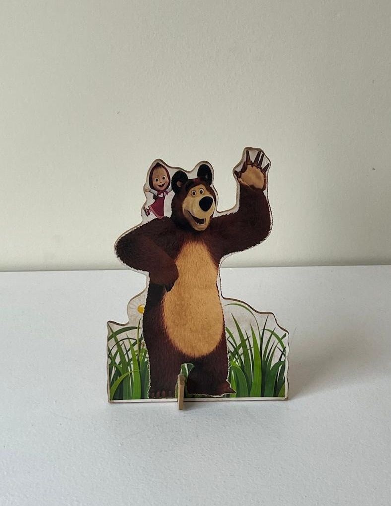 Display Urso - Andréa Marques Pegue e Monte