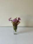Vaso P Vidro C/ Flores - imagem 1