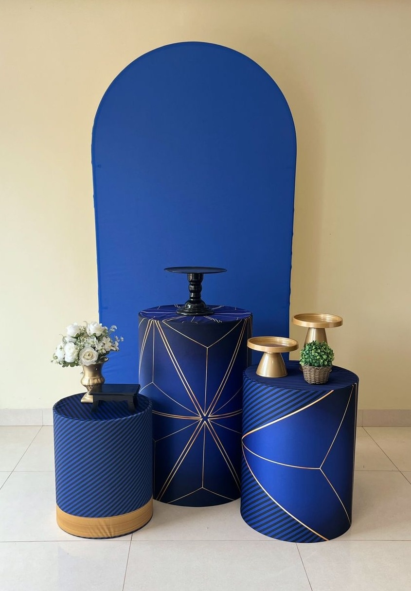 Kit Romano Azul - Andréa Marques Pegue e Monte