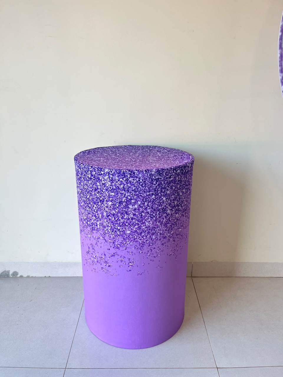 Tecido Cilindro Lilas Glitter G - Andréa Marques Pegue e Montehttps://loquefacil.com/orders/panel