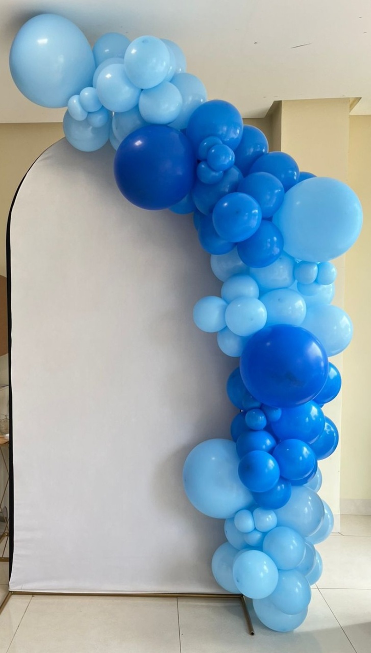 Arco de Balão Gg 2,50 Orgânico - Andréa Marques Pegue e Monte