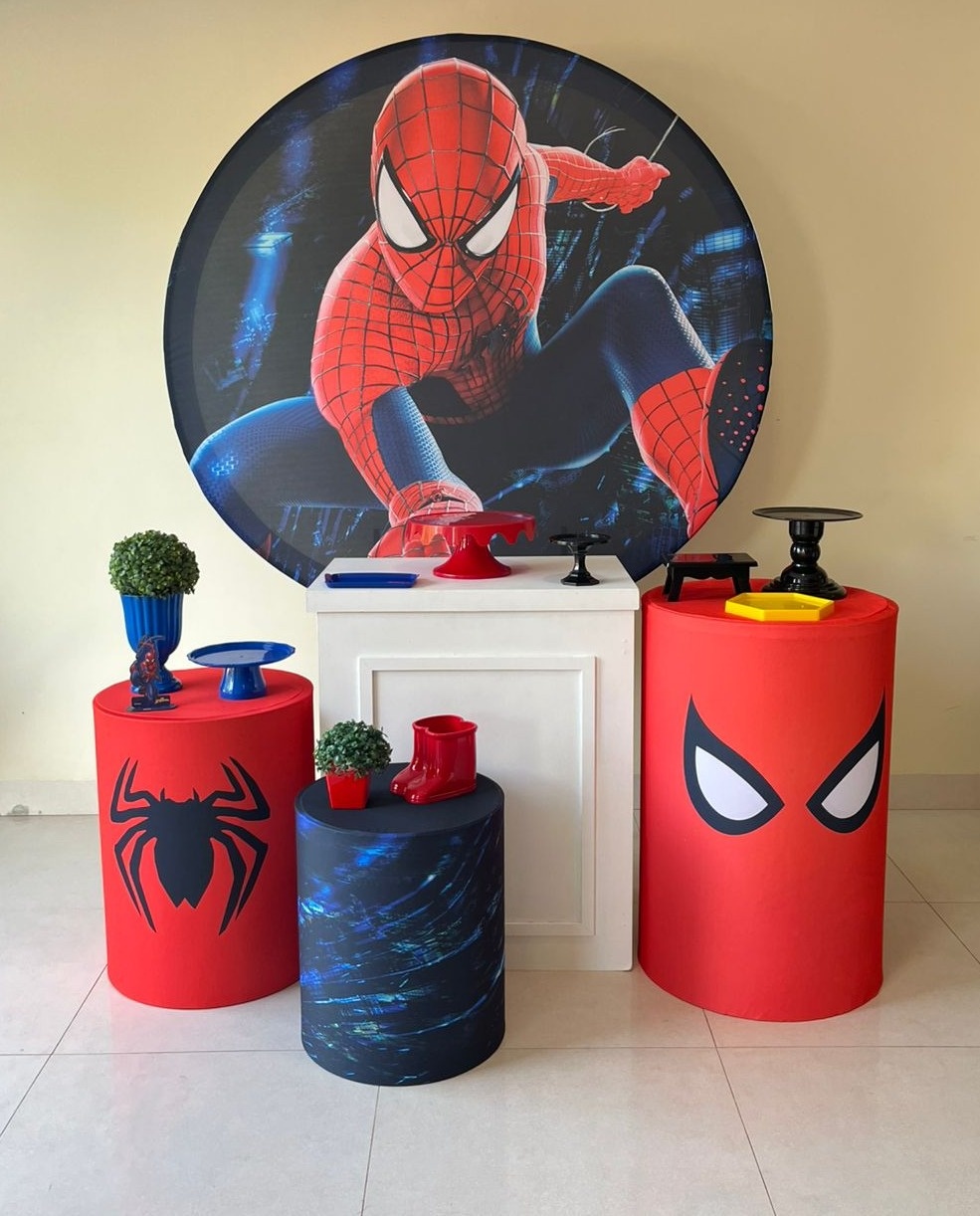 Big Festa Homem Aranha - Andréa Marques Pegue e Monte