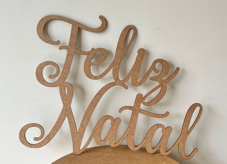 Display Feliz Natal - Andréa Marques Pegue e Monte