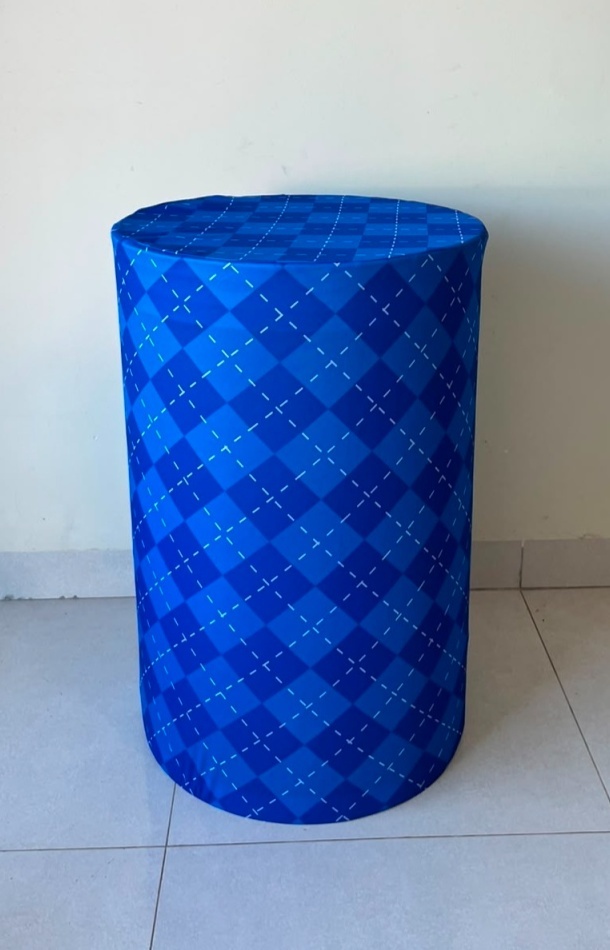 Tecido Cilindro/ Azul Xadrez G - Andréa Marques Pegue e Montehttps://loquefacil.com/orders/panel