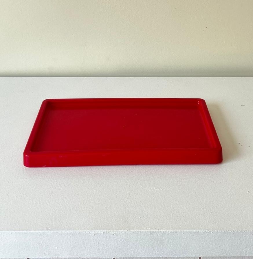 Bandeja M Vermelho - Andréa Marques Pegue e Monte