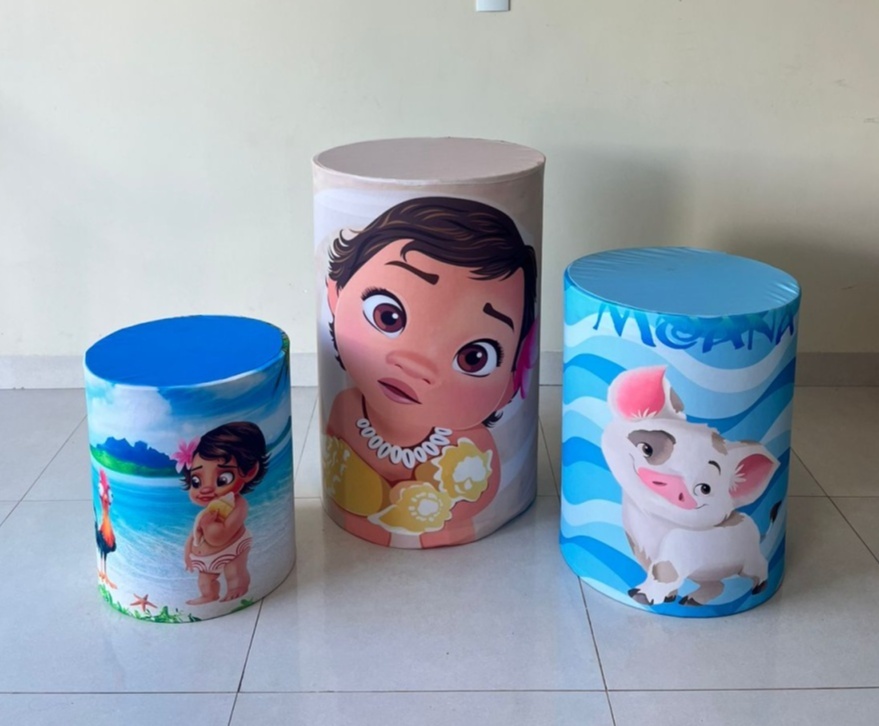 Tecido Cilindro/ Moana - Andréa Marques Pegue e Montehttps://loquefacil.com/orders/panel