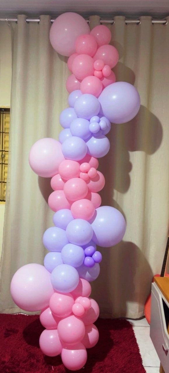 Arco de Balão Gg 2,50 M Orgânico - Andréa Marques Pegue e Monte