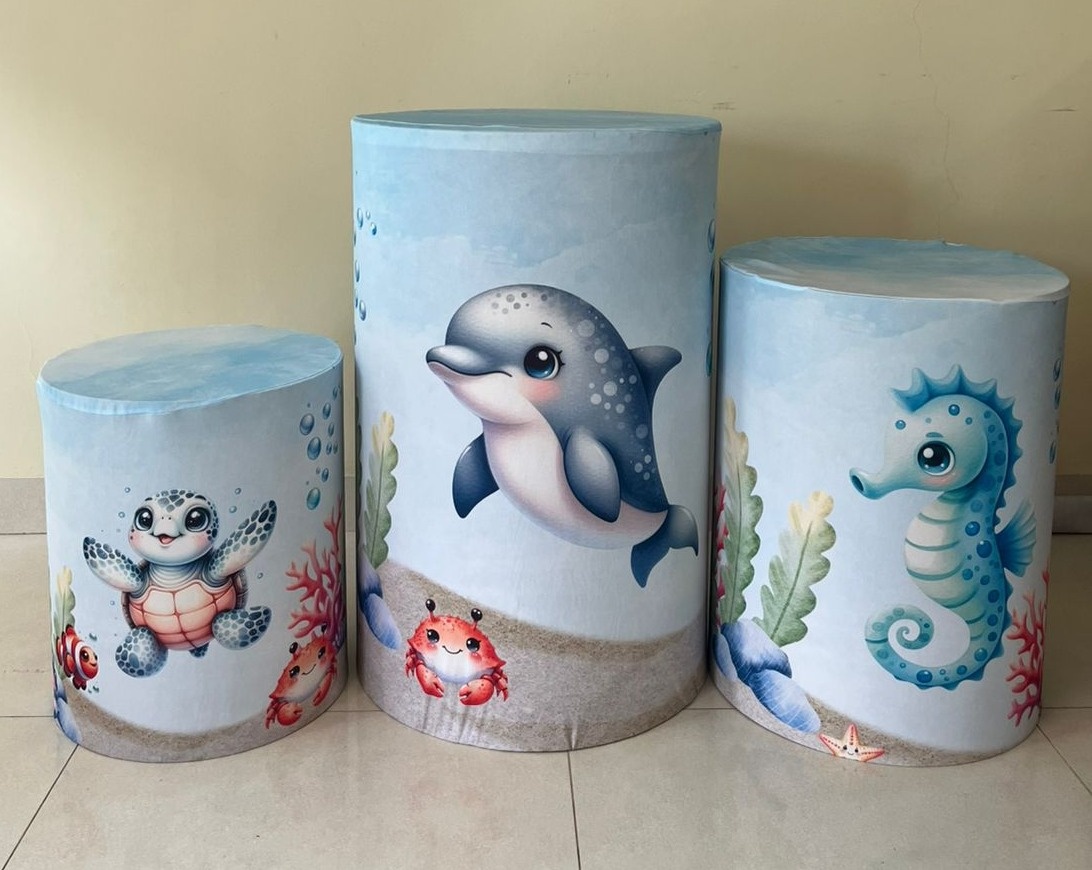 Tecidos Cilindros Fundo Do Mar - Andréa Marques Pegue e Montehttps://loquefacil.com/orders/panel