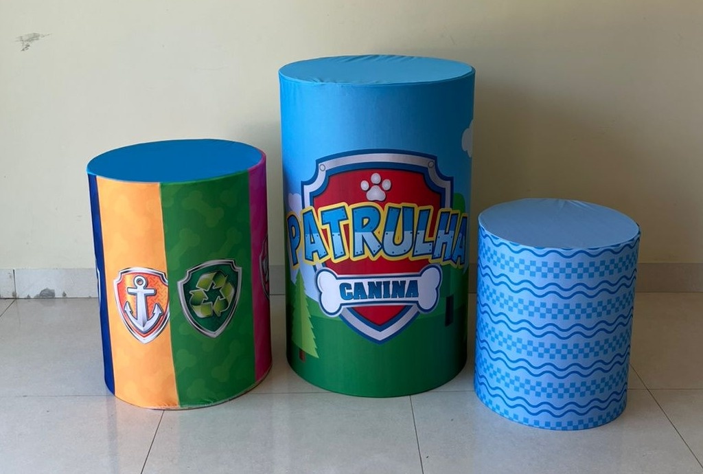 Tecido Cilindro Patrulha Canina 1 - Andréa Marques Pegue e Montehttps://loquefacil.com/orders/panel